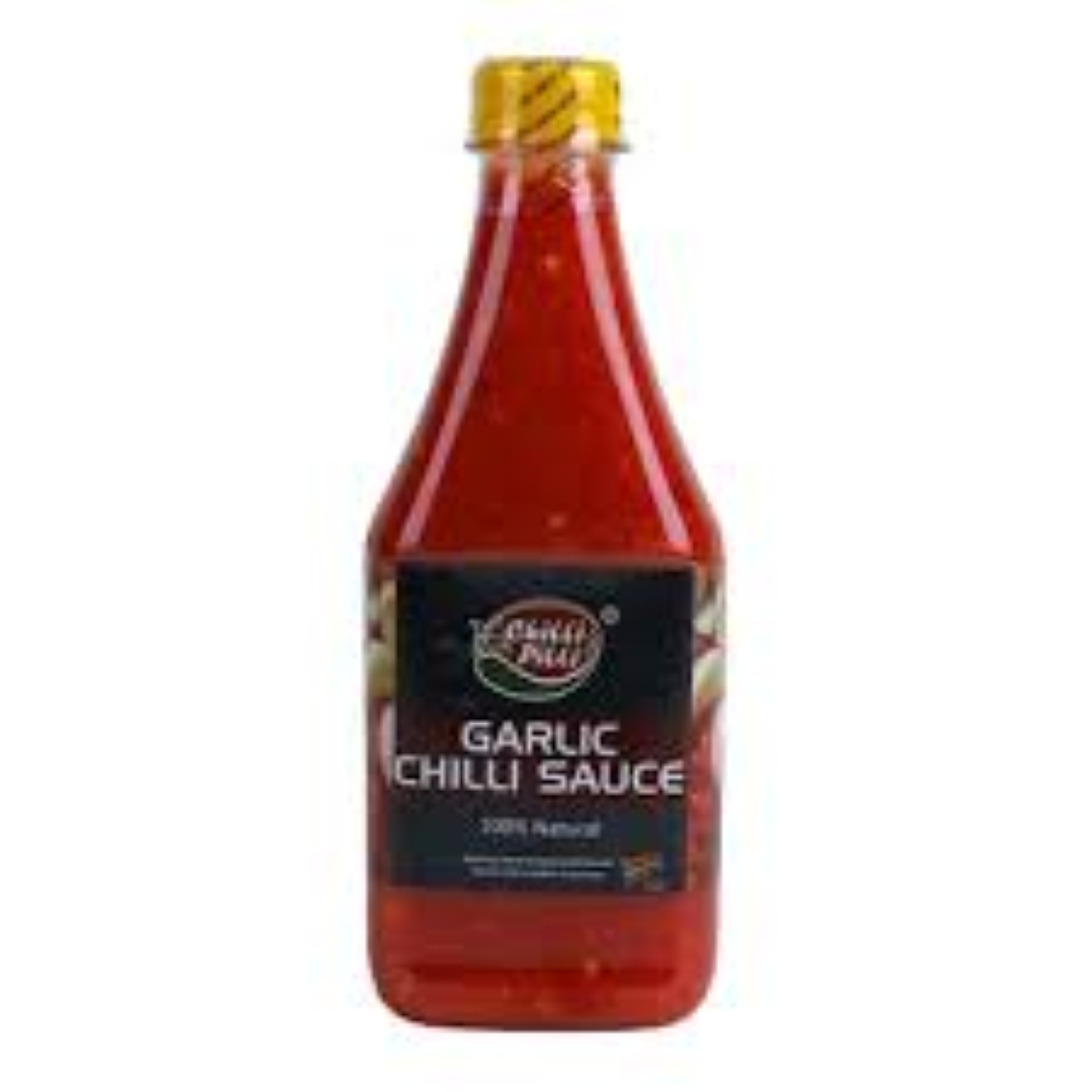 CHILLI PILLI GARLIC CHILLI SAUCE 400G